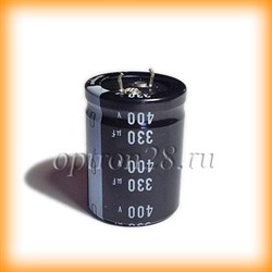 400V 330uF  30*40mm 105° Nichicon GU