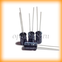 25V 100uF  6.3*11mm 105° YAGEO SH025M0100BZF-0611