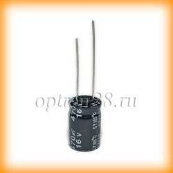 16V 470uF  10*15mm 105° YAGEO SY016M0470B3S-1015
