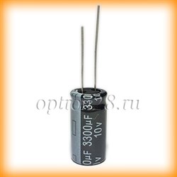 10V 3300uF  13*25mm 105° YAGEO SH010M3300B5S-1325