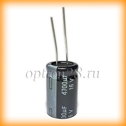 16V 4700uF  16*25mm 105° YAGEO SH016M4700B7F-1625