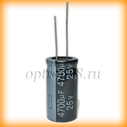 25V 4700uF  16*32mm 105° YAGEO SH025M4700B7F-1632