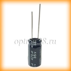 35V 470uF  10*19mm 105° YAGEO SJ035M0470B5S-1019